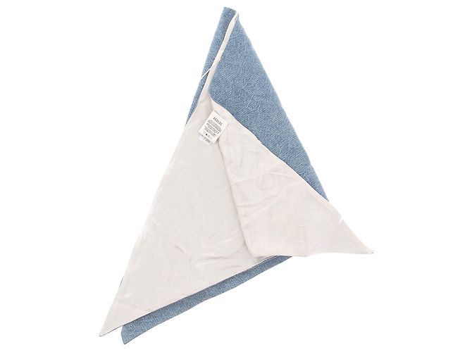 Agolde Schal Maria McManus aus Bio- und Recycling-Denim Blau - Ansicht 3