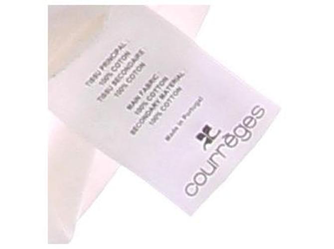 Courreges Top blanco asimétrico - vista 6