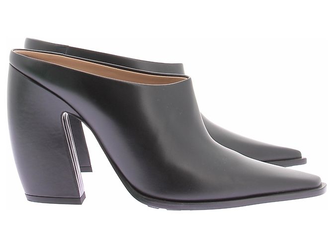 Bottega Veneta Mule a punta nera Nero - vista 6