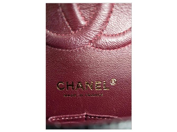 Timeless Chanel Classic Flap Medium Borsa Pelle Caviar Nera Nero - vista 5