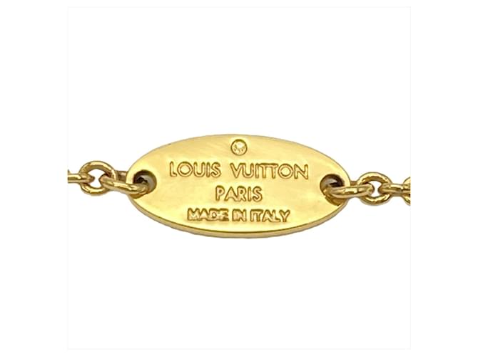 Collana Essential V Louis Vuitton D'oro - vista 4