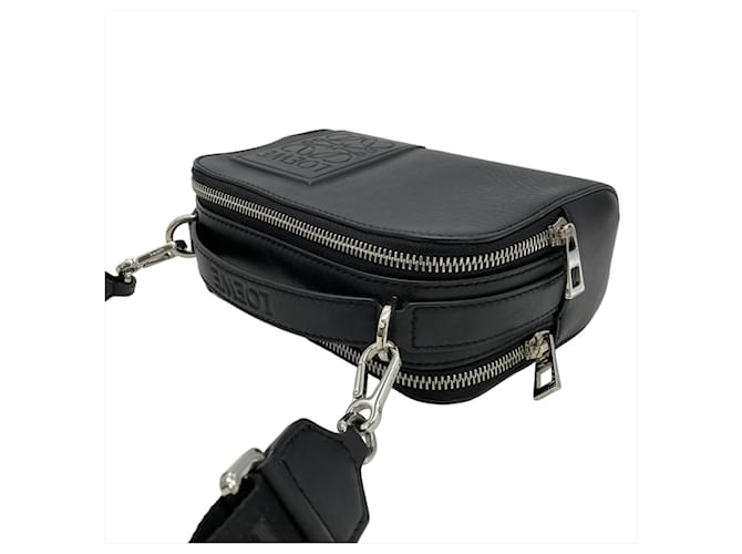 Borsa a tracolla Loewe nera Nero - vista 3