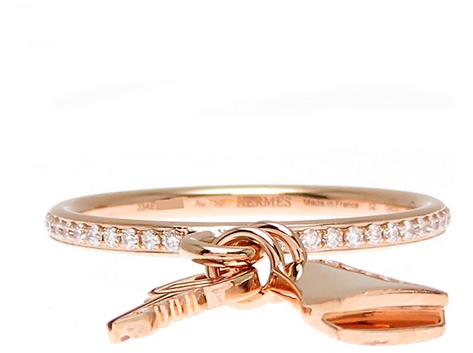 Hermès Anillo para mujer Hermes #52 Diamond Kelly Clochette - vista 4