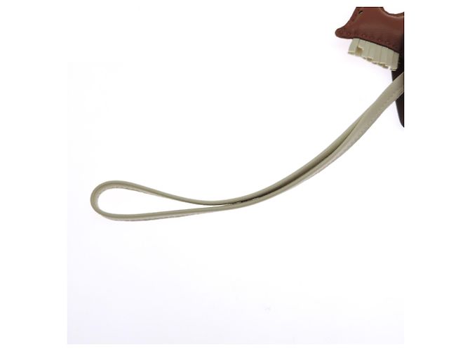 Hermès Charm per borsa Hermes Rodeo Pegasus PM Marrone Beige D'oro Taupe - vista 3