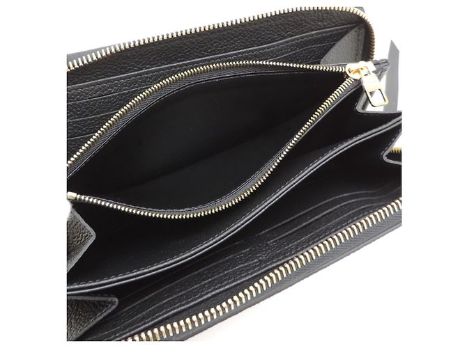 Zippy Wallet Louis Vuitton Schwarz Beige - Ansicht 7