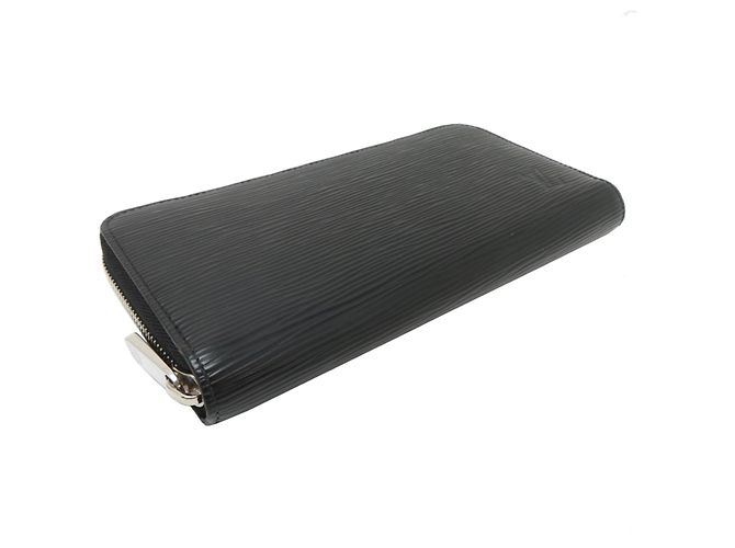 Louis Vuitton Epi Leder Zippy Wallet Schwarz - Ansicht 3
