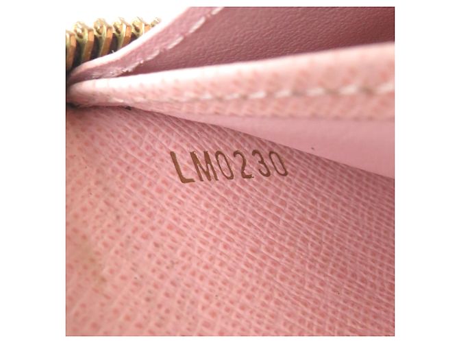 Cartera Larga Louis Vuitton Zippy para Mujer M41894 Monogram Rose Ballerine - vista 8