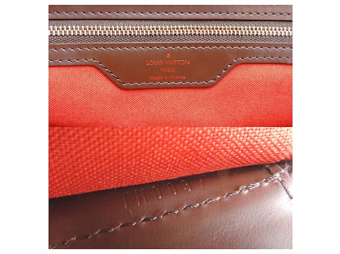 Borsa Tote da donna Louis Vuitton Chelsea N51119 Marrone - vista 7