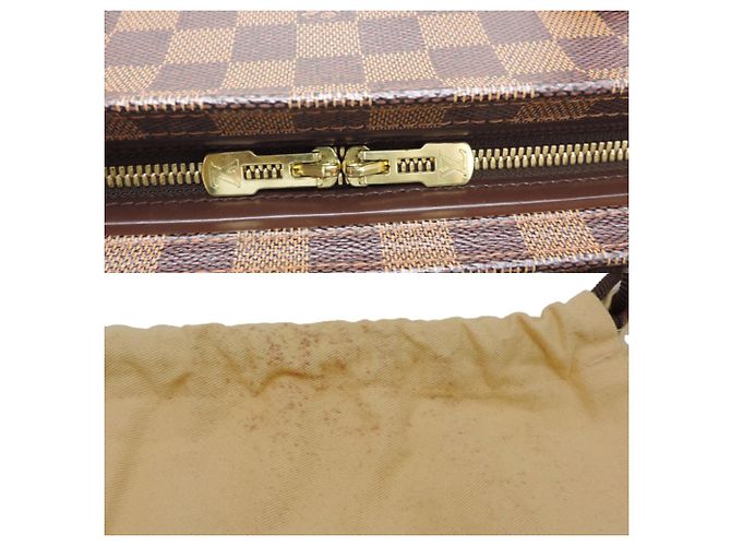 Borsa Tote da donna Louis Vuitton Chelsea N51119 Marrone - vista 8