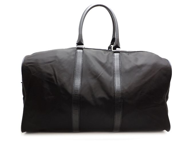 Borsa Boston in nylon Prada V20 Nero - vista 2