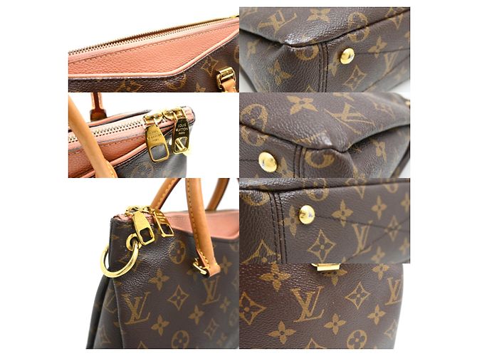 Borsa Louis Vuitton Pallas BB Marrone Rosa - vista 7