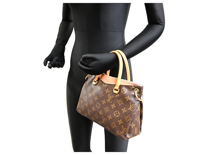 Borsa Louis Vuitton Pallas BB Marrone Rosa - vista 9