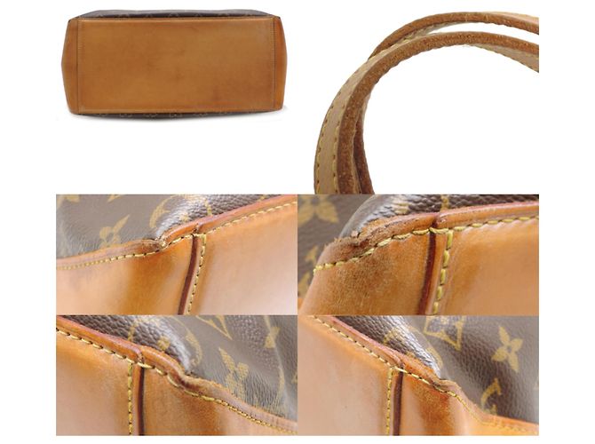 Borsa Tote Cabas Mezzo Louis Vuitton da donna Marrone - vista 8