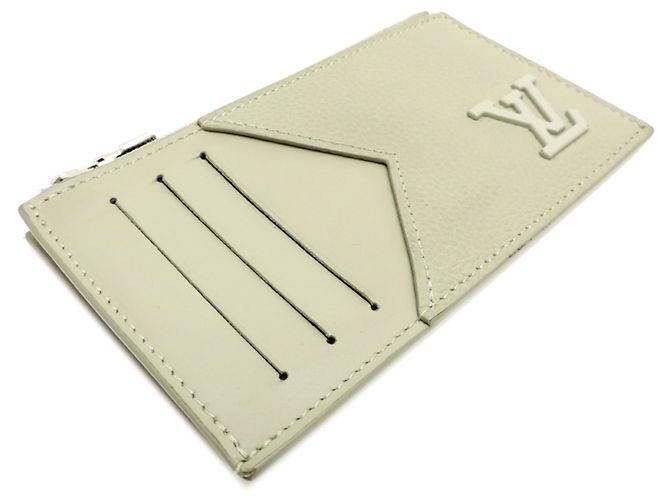 Tarjetero Khaki Louis Vuitton Caqui - vista 3