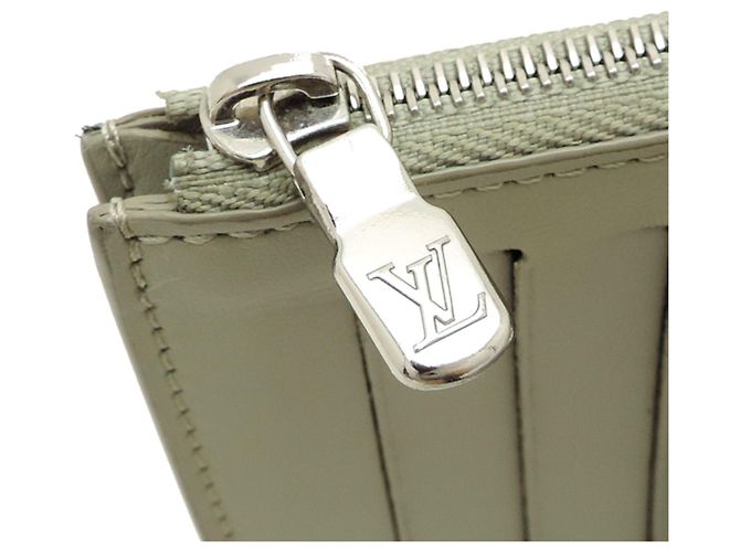 Tarjetero Khaki Louis Vuitton Caqui - vista 7