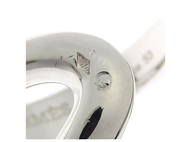 Hermès Hermes Osmo GM #53 Silver Band Ring - vista 7