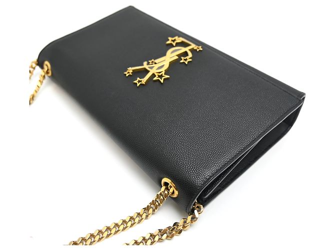 Borsa a tracolla Saint Laurent Kate Medium Nero - vista 3