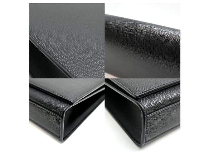 Borsa a tracolla Saint Laurent Kate Medium Nero - vista 7