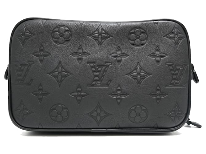 Borsa a tracolla Louis Vuitton Alpha Wearable Wallet Nero - vista 2