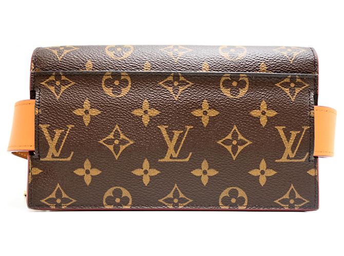 Cinturón Louis Vuitton Monogram Pouch PM Castaño - vista 2