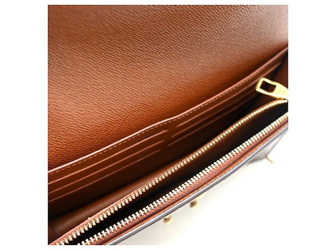 Cinturón Louis Vuitton Monogram Pouch PM Castaño - vista 6