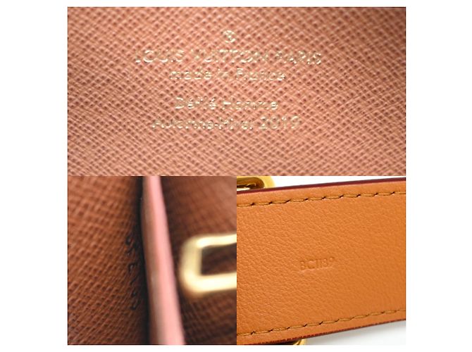 Cinturón Louis Vuitton Monogram Pouch PM Castaño - vista 9