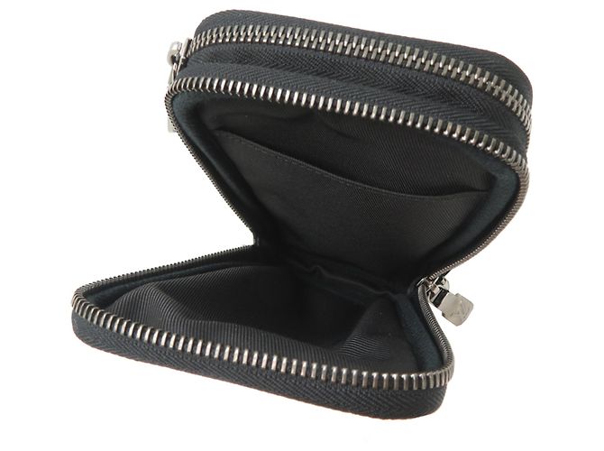 Pochette Double Phone Louis Vuitton Borsa a Spalla da Uomo Marrone Nero - vista 6