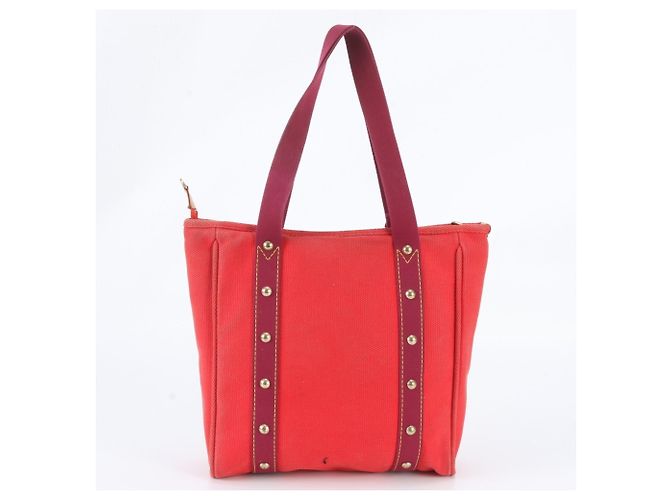 Borsa Tote Louis Vuitton Antigua Cabas MM Marrone - vista 3
