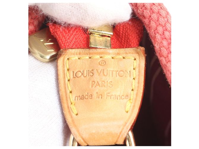 Borsa Tote Louis Vuitton Antigua Cabas MM Marrone - vista 8