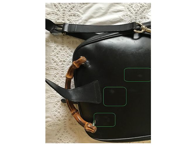 Zaino Gucci Bamboo Nero - vista 12