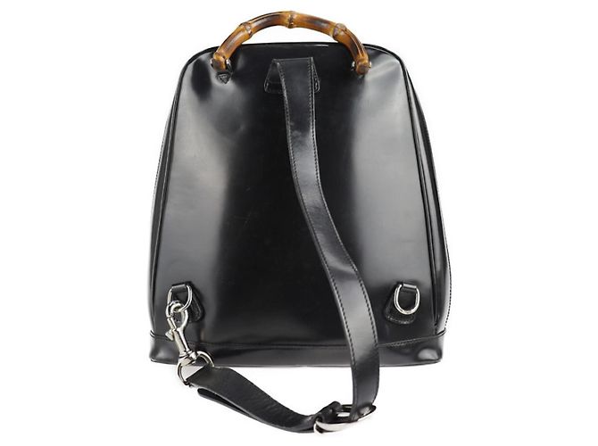 Zaino Gucci Bamboo Nero - vista 5