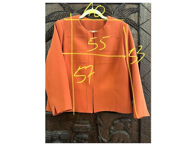 Autre Marque Cara Lotti Orange Jacke - Ansicht 8