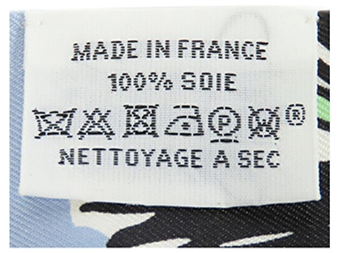 Hermès Seidentuch Twilly White Rayures D Ete - Ansicht 3