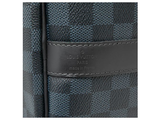 Louis Vuitton Keepall Bandouliere 45 in Damier Graphite nero - vista 5