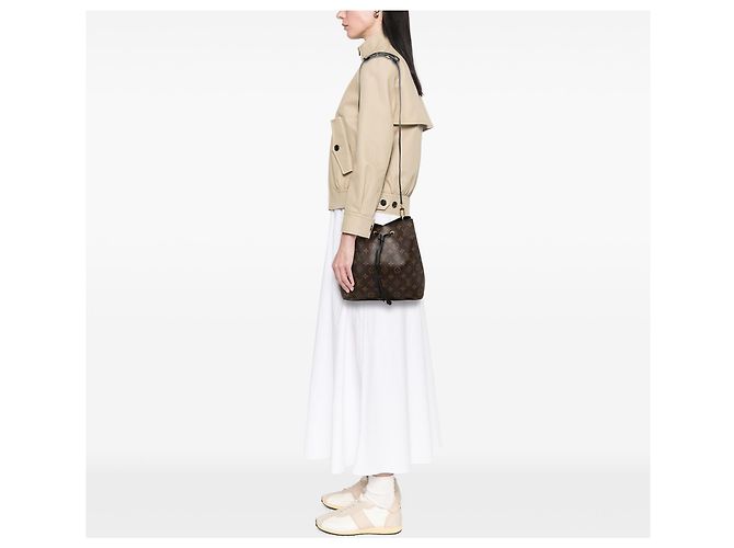 Néonoé Louis Vuitton Marrone Monogram Neonoe MM - vista 6