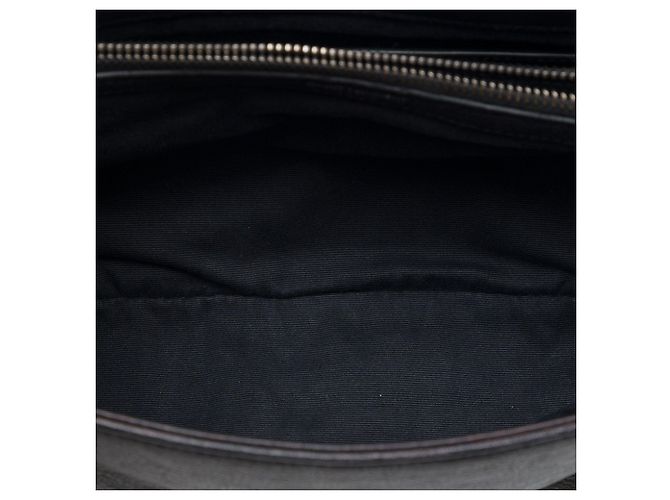 Saint Laurent Bolso bandolera West Hollywood en piel de oveja negra Small Negro - vista 4