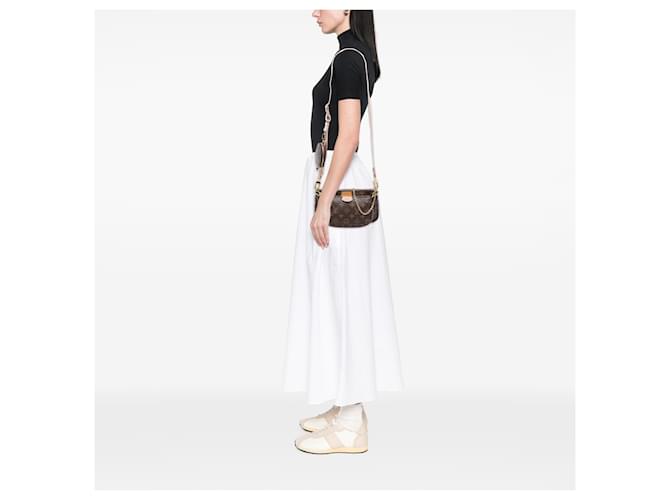 Louis Vuitton Marrone Monogram Multi Pochette Accessoires - vista 6