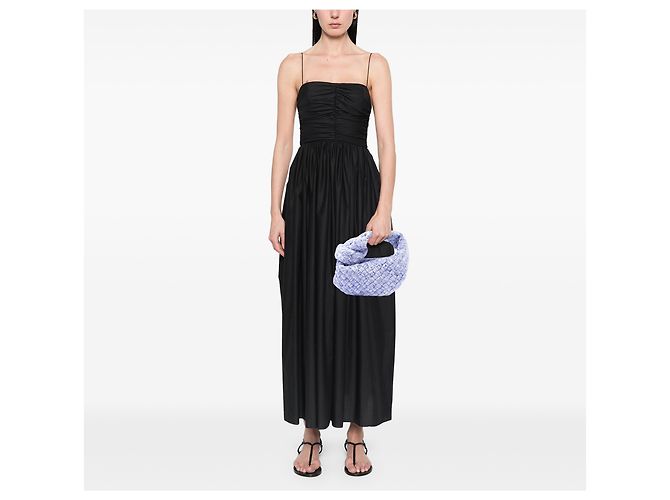 Bottega Veneta Jodie Mini in velluto viola Intrecciato Porpora - vista 6