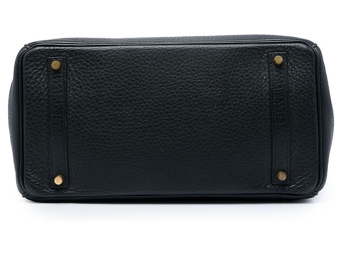 Hermès Black Clemence Birkin Retourne 35 Nero - vista 3