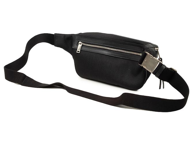 Bolso de cintura City en lona negra Saint Laurent Negro - vista 2