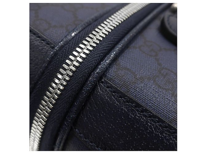 Trolley Gucci Blue Small GG Supreme Ophidia Blu navy - vista 10