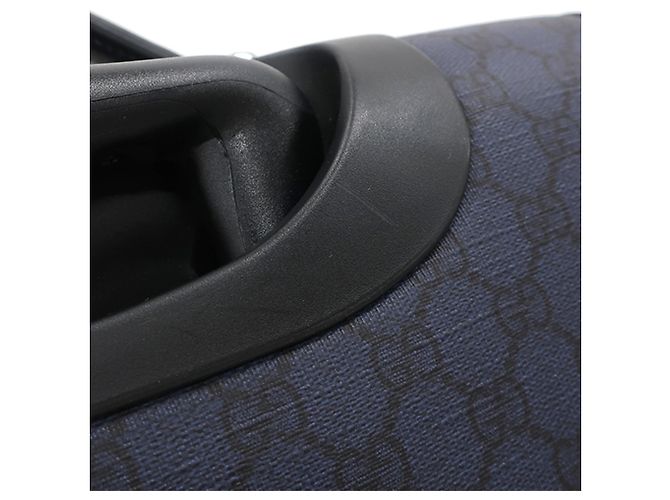 Trolley Gucci Blue Small GG Supreme Ophidia Blu navy - vista 12
