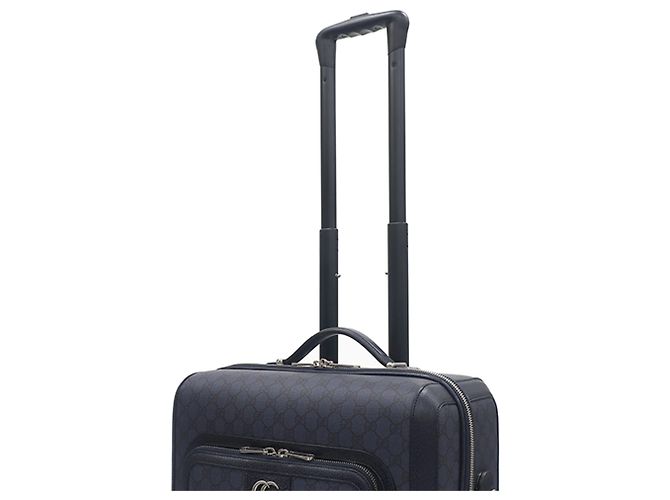 Trolley Gucci Blue Small GG Supreme Ophidia Blu navy - vista 18