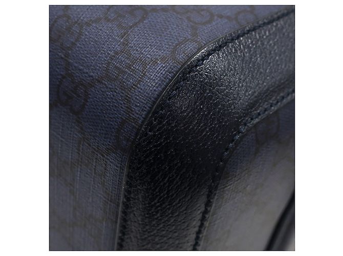 Trolley Gucci Blue Small GG Supreme Ophidia Blu navy - vista 9
