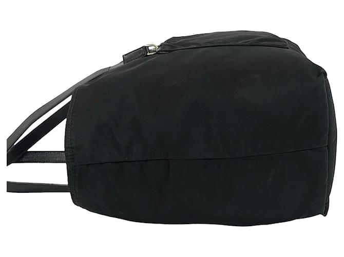 Prada Black Tessuto Zip Tote Schwarz - Ansicht 6