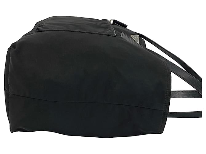 Prada Black Tessuto Zip Tote Schwarz - Ansicht 7