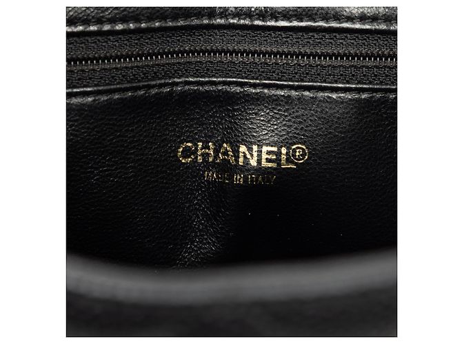 Chanel Black Caviar Medallion Tote Nero - vista 5