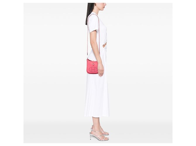 Hermès Pink Clemence Evelyne I 16 Amazone Rosa - vista 6