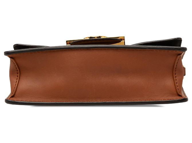 Portafoglio con catena Dauphine in Monogram Reverse marrone Louis Vuitton - vista 3