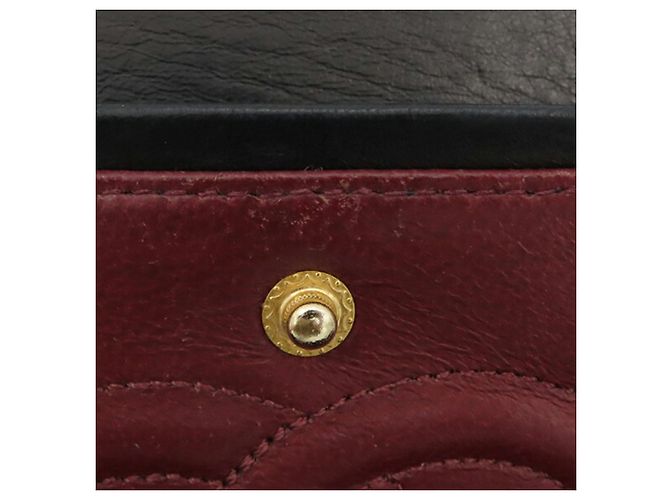Chanel Black Medium Classic Lambskin Double Flap Nero - vista 7
